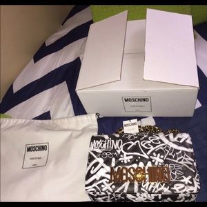 Moschino Jeremy Scott Graffiti handbag